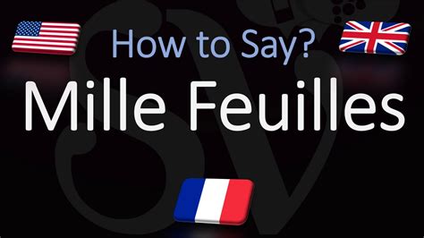 mille feuilles pronunciation